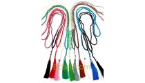 50 pieces free shipping pack tassels necklaces beads long strand 